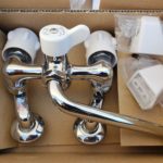 ツーハンドルシャワーバス水栓取替方法　INAX RBF891