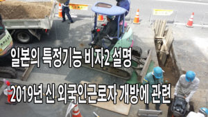 특정기능비자2호(가이드라인) 일부 설명